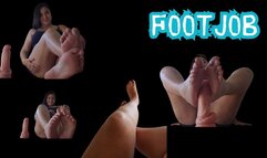 Foot job fetish