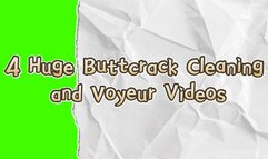 4 BUTTCRACK VIDEOS