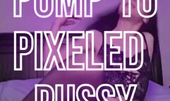 Tease Of Perfection: Pixeled Pussy Pumping