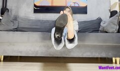 Soleful Shoeplay Tease - High Heels - HD MP4