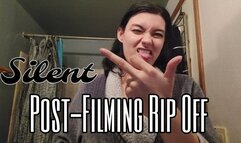 Silent Post-Filming Rip Off