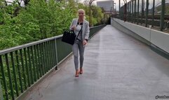 My shoe falls from the bridge into the Rhine HD mp4 1920x1080