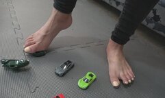 Watch My Feet Crush Your Toy Cars