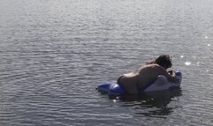 In The Lake With Bath Toys - The Rare Inflatable Orca