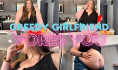 Greedy SSBBW Girlfriend Vores You POV