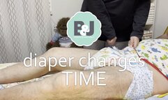 Diaper changes time