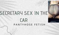 sex in pantyhose in the car