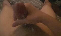 Horny Masturbation Ending In Slow Motion!