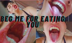 Vore- Beg me for eating you