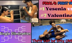 Semi-Finals Tournament Fight 14: Single Elimination - Yesenia vs Valentina