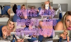 White Gym Socks And Stockings