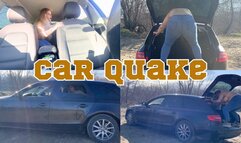 Car Quake: Bouncing Beauty in Motion