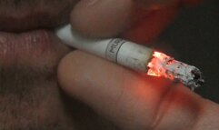 Smoking Muratti red 100s closeup IYF 051224