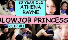 Athena Rayne BLOWJOB PRINCESS Clip #1