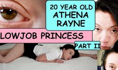 Little Athena Rayne Blowjob Princess Clip #2 learns how to suck cock from a DIRTY OLD MAN