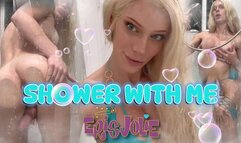 Shower With Your Hot Bimbo Trans Girlfriend Masturbation Solo Roleplay