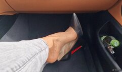 Driving on the highway with a big hole in my tights wmv 1280 x 720