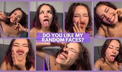 do you like my random faces?