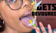 Goddess Lo Devours Tinker Bell with Juicy Kisses