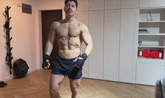 Boxing POV daddy facefuks you after beating