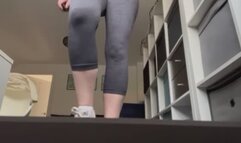 Giantess Treadmill Workout