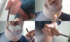 Dick smokes More Red 120s and masturb IYF 190125