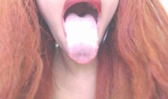 Showing Off My Long Tongue