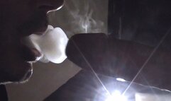 Smoking blowjob dildo dark 121224