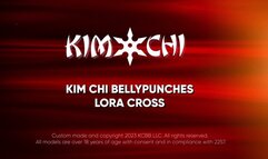 Kim Chi BellyPunches Lora Cross