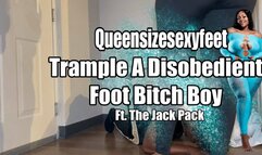 Trample A Disobedient Foot Bitch Boy