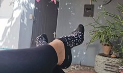 Milah Highly Arched Feet in sexy socks