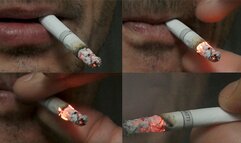 Smoking Muratti red 100s closeup IYF 051224 SLOW