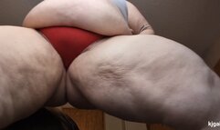 Squatting Over You and Showing OFF My Fat Body