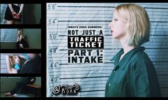 Not Just a Traffic Ticket - Part 1 Kora Summers Criminal Girl Handcuffed, Arrested, Strip-searched, Gets Her Mugshots Taken, and Made to Wear a Jail Uniform