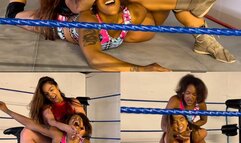 Submission wrestling girls