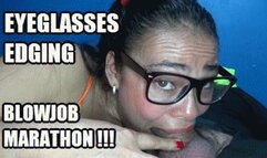 EYE GLASSES BLOWJOB 250126BA3 SARAI EDGING MARATHON BLOWJOB MANY TRICKS WHILE SUCKING COCK + FREE SURPRISE SHOW