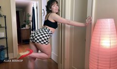 Booty Shorts and Heels JOI