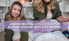 Step-Mommy Bedtime Routine With Diaper Change & Story (Gender Neutral & Little Space Encouragement)