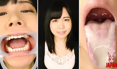 Tongue Observation & Saliva Fetishism with Ena YUZURIHA