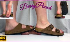 Birkenstock Cock Trampling - Shoejob - Cock Crush - Cockbox - Foot Fetish - Footjob - 4K