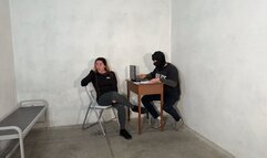 Syria the annoying girl in police office with inmale Gaia