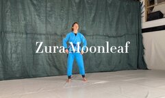 Zura Moonleaf’s Pre-Fight Ritual: Stretching & Judo Rolls in my Gi