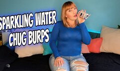 Sparkling Water Chug Burps