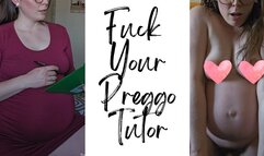 Fuck Your Preggo Tutor - A pregnant taboo scene featuring Pregnant Belly, POV Sex, Dildo Riding, & Taboo ft MILF Sassypantz