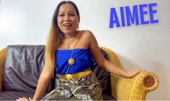 AIMEE - Girlfriend Fucked in Traditional Asian Dress