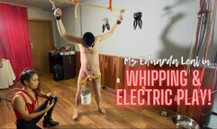 Ms Eduarda Leal uses slave for whipping and electroplay (1080 EN-sub)