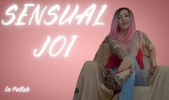 Lady Angela JOI Your domme girlfriend arrived and wants you to jerk off exactly the way she instructs you Kneel in front of your fetish goddess and cum while worshipping her designer high heels