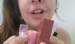 Spoiled by Your Gifts: Trying Every Lipstick You Chose for Me – Lip Fetish JOI Close-Up