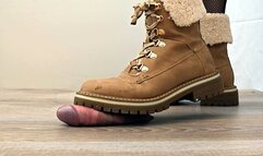 Winter Boots Cock Crush (Full HD)