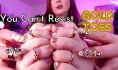 You Can't Resist Gold Toes - MP4